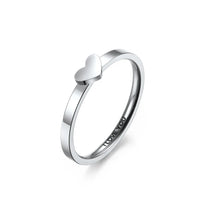 Set Bague Coeur Pour 2