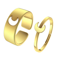 Bague Lune pour Deux Or