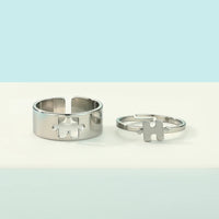 Bague Puzzle Couple