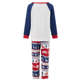 Pyjama Bleu Noël Sapin