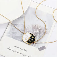 Collier Chat Duo Couple