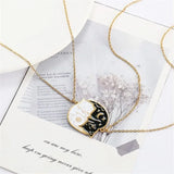 Collier Chat Duo Couple