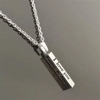 Collier I Love You Barre