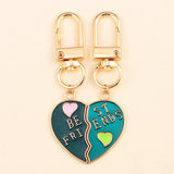 Porte Clé Amitié Coeur