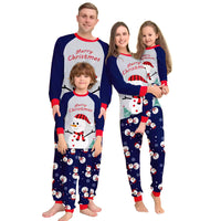 Pyjama de Noël Bleu et Rouge