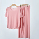 Pyjama Large en Soie Glacée Homme Femme