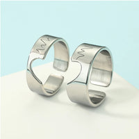 Bague Battement Coeur Emboitable