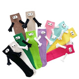 Chaussettes Aimant Couple Multicolore