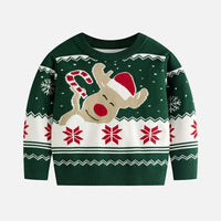 Pull Noël Rudolph Famille