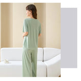 Pyjama Large en Soie Glacée Homme Femme