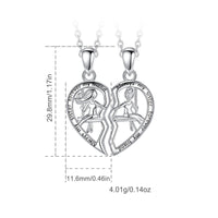 Collier Always my Sister, Forever my Friend (2Pcs)