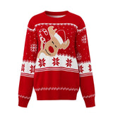 Pull Noël Rudolph Famille