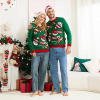 Pull Noël Vert Enfant Homme Femme