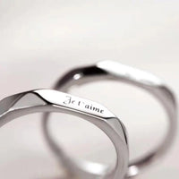 Bague amour je t'aime
