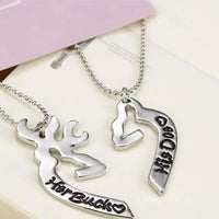 Collier Her Buck His Doe