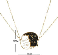 Collier Chat Duo Couple