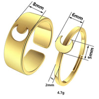 Bague Lune pour Deux