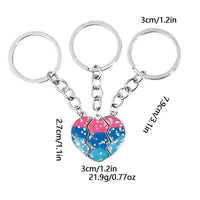 Porte Clé d'Amitié pour 3