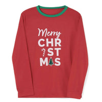 Pyjama de Noël Rouge et Vert Sucre d'Orge