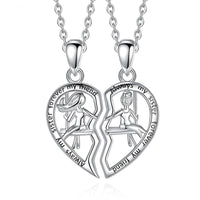 Collier Always my Sister, Forever my Friend (2Pcs)