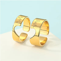 Bague Battement Coeur Emboitable