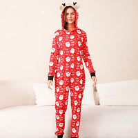 Combi Pyjama Noël Femme