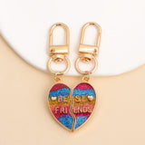 Porte Clé Amitié Coeur