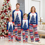Pyjama Bleu Noël Sapin