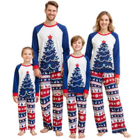 Pyjama Bleu Noël Sapin