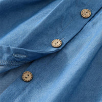Robe Fluide Boutonnée Devant
