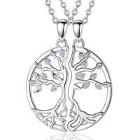 Collier Amitié Arbre de Vie Argent