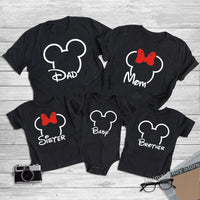 T-Shirt Mickey Mouse Famille