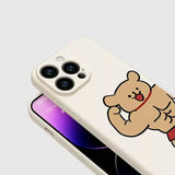 Coque pour Deux iPhone Cartoon