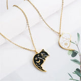 Collier Chat Duo Couple