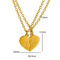 Collier Ur My Lover pour 2