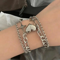 Bracelet Punk Magnétique Couple