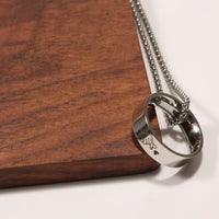 Alliance en Collier Couple