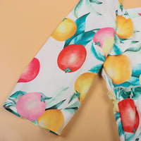 Robe Fruits Mère Fille