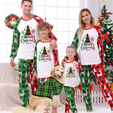 Pyjama Noël Rouge Vert Carreaux