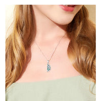 Collier Amitié Feuilles Abalone