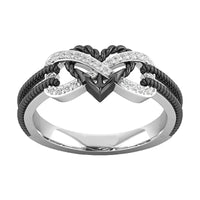 Bague Couple Gothique