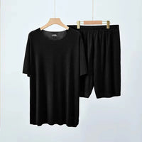 Pyjama Large en Soie Glacée Homme Femme