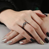 Bague Couple Gothique