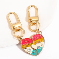 Porte Clé Amitié Coeur