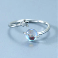 Bague Planète Etoile