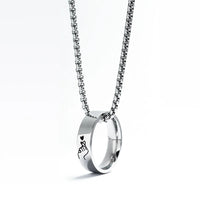 Alliance en Collier Couple