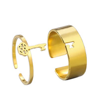 Bague Clé Couple