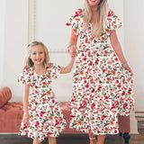 robe maman et fille identique