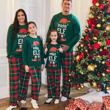 Pyjama Elfe de Noël Famille