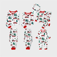 Pyjama Blanc Motifs de Noël